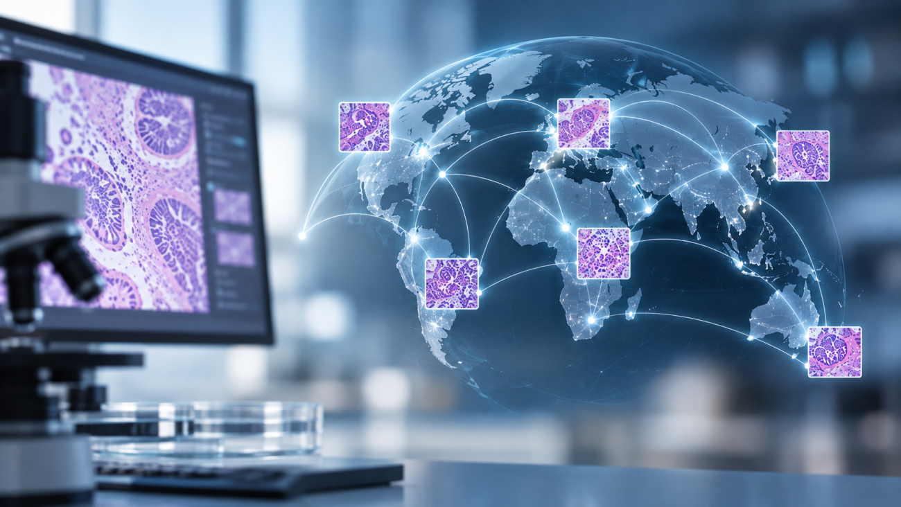 Collaboration digital pathology